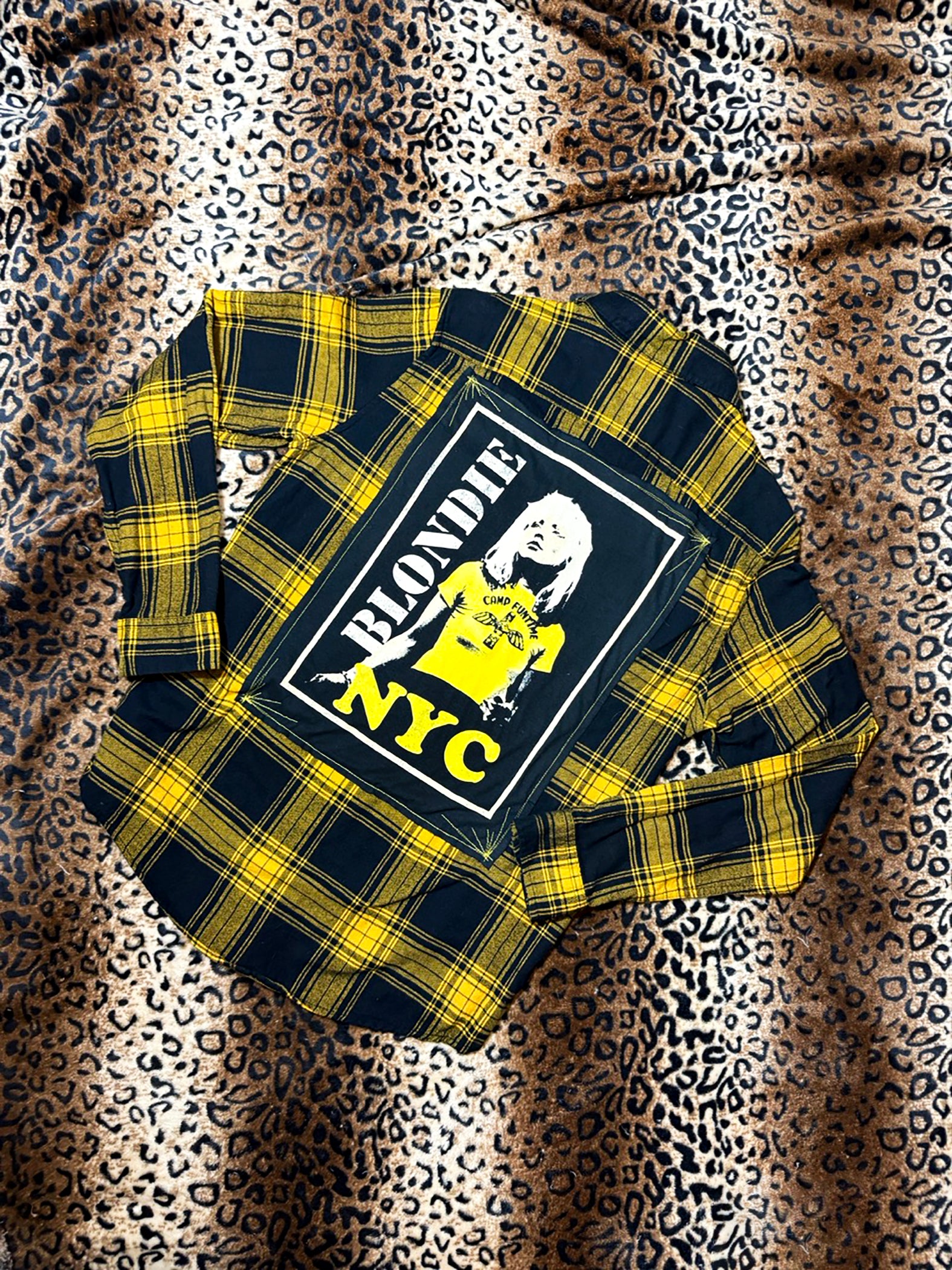 Blondie NYC Yellow Flannel