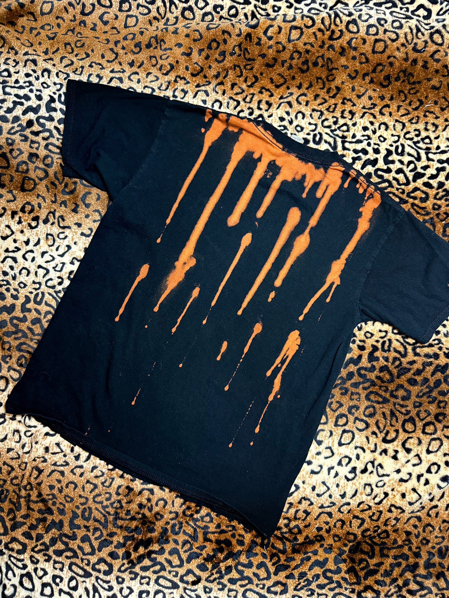 Cannibal Corpse Kitty Cat Bleach Dye T Shirt