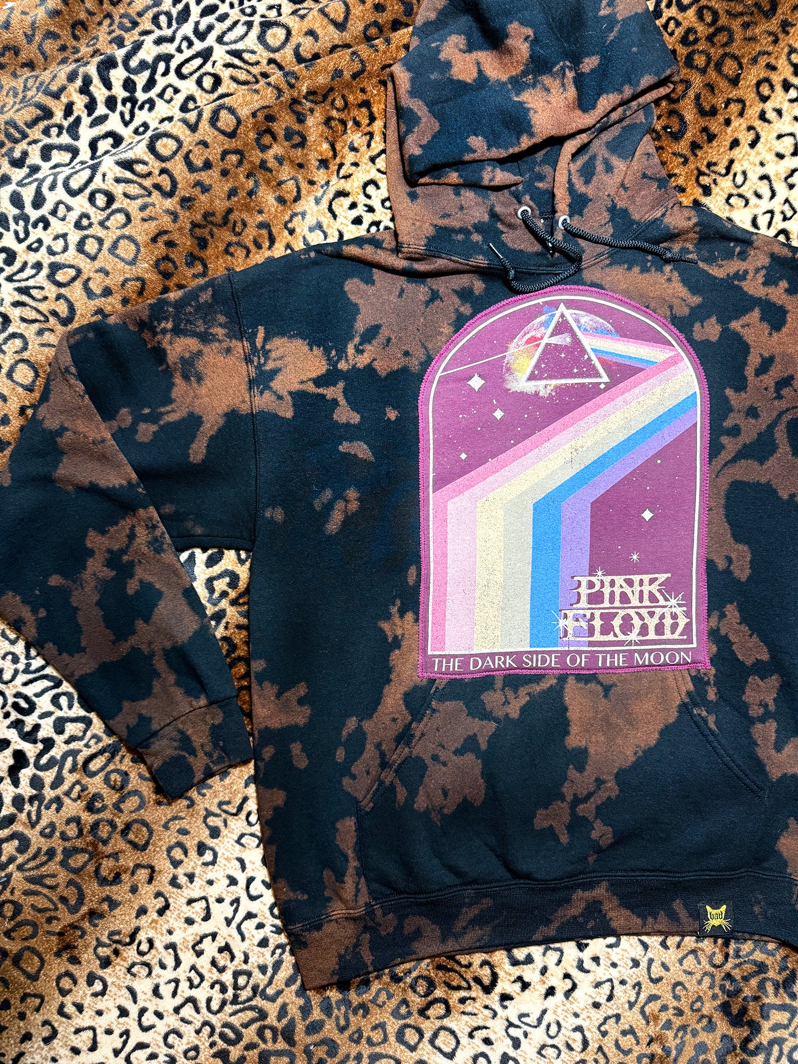 Pink Floyd Bleach Dye Hoodie