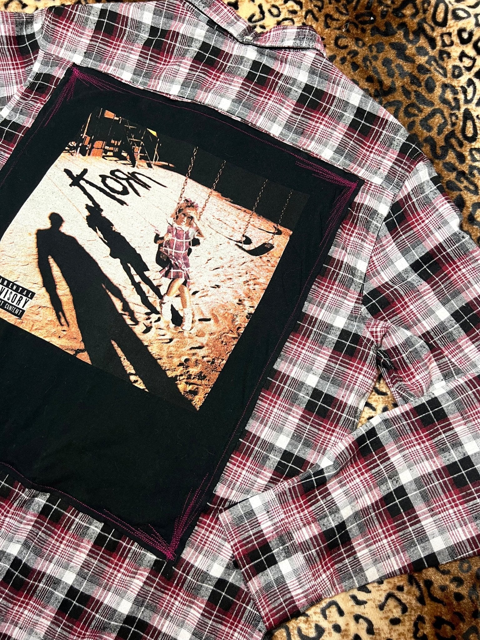 Korn Parental Advisory Flannel | Bad Reputation NYC