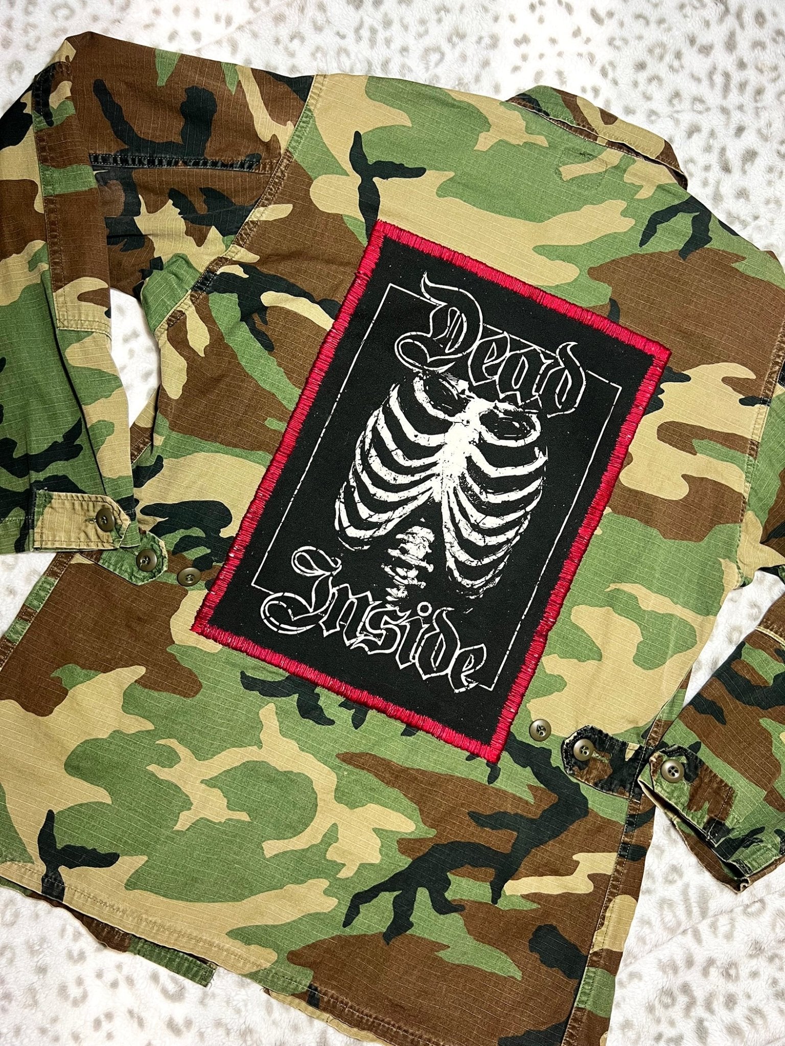 Dead Inside Camo Jacket | Bad Reputation NYC