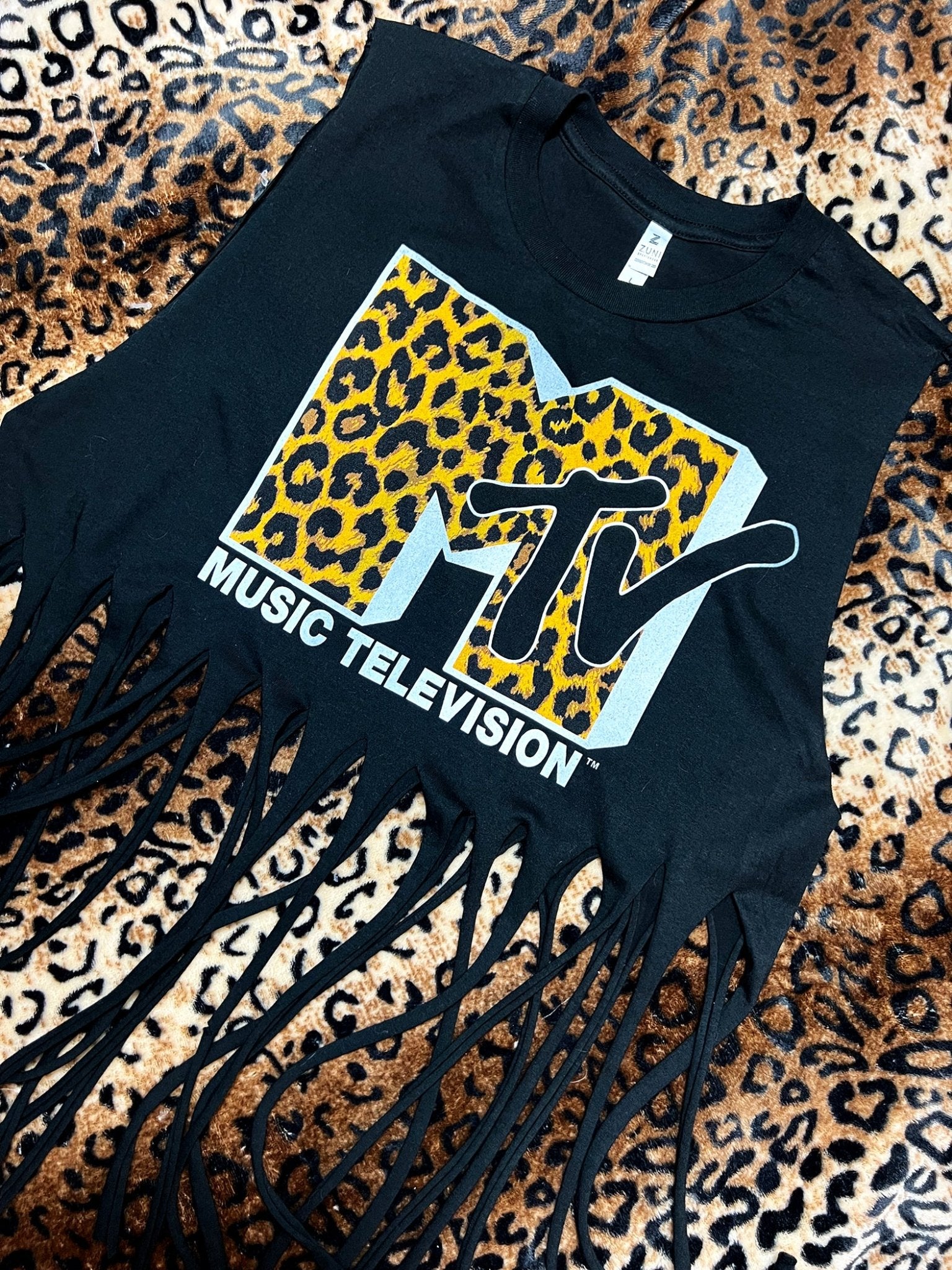 MTV Boho Fringe Crop Tank | Bad Reputation NYC