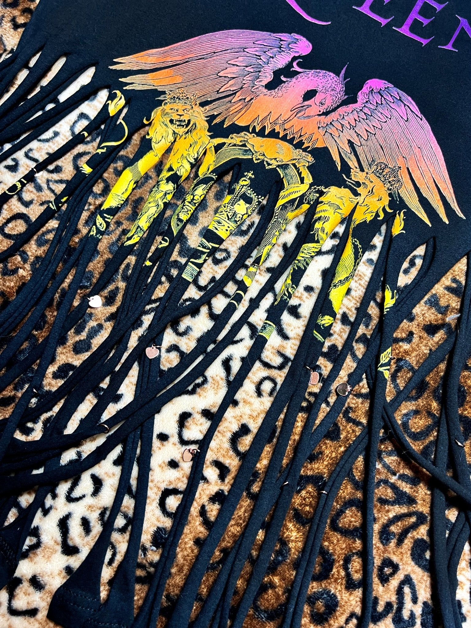 Queen Boho Fringe Crop Tank | Bad Reputation NYC