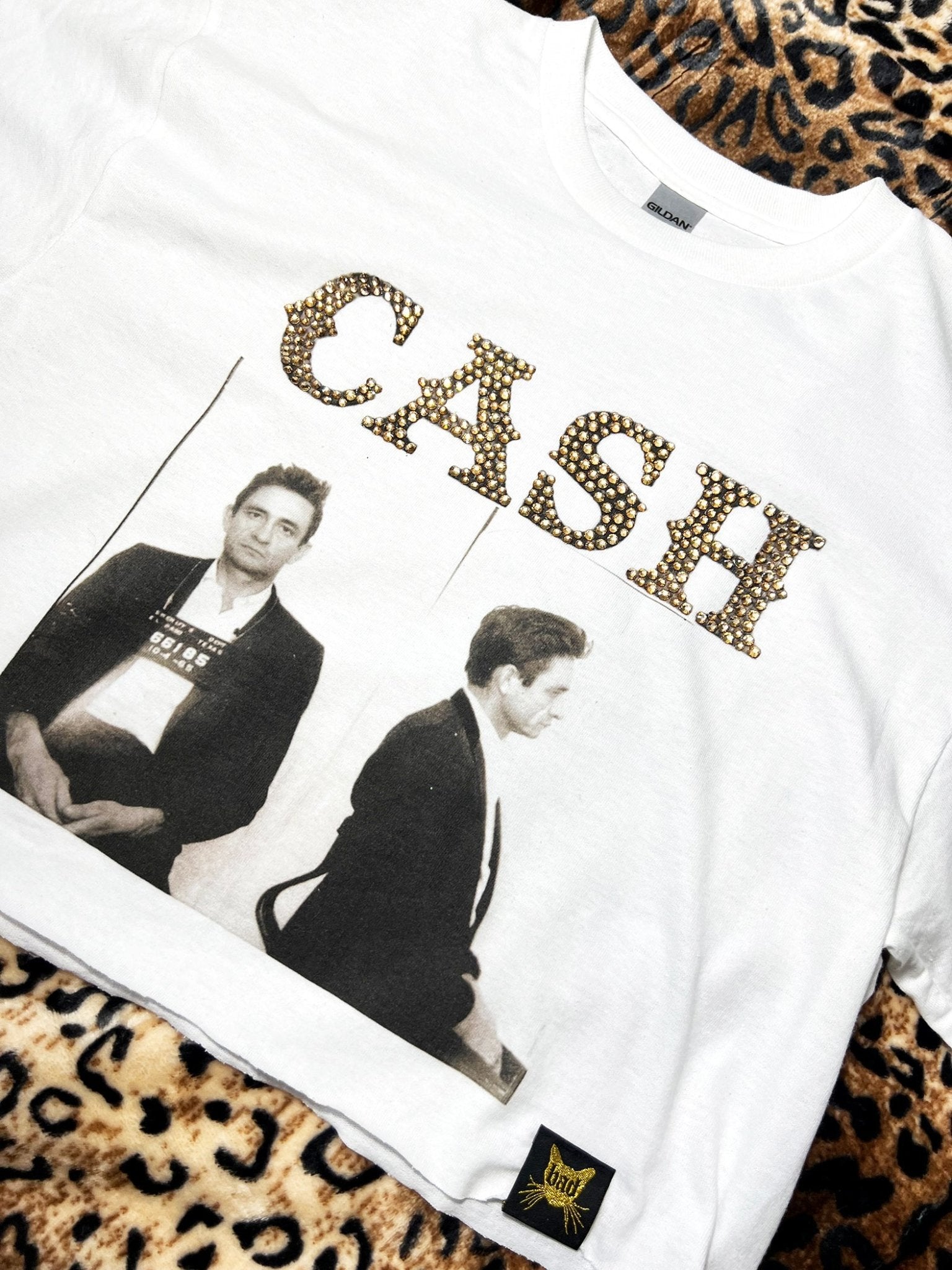 Johnny Cash Money Crop Top | Bad Reputation NYC