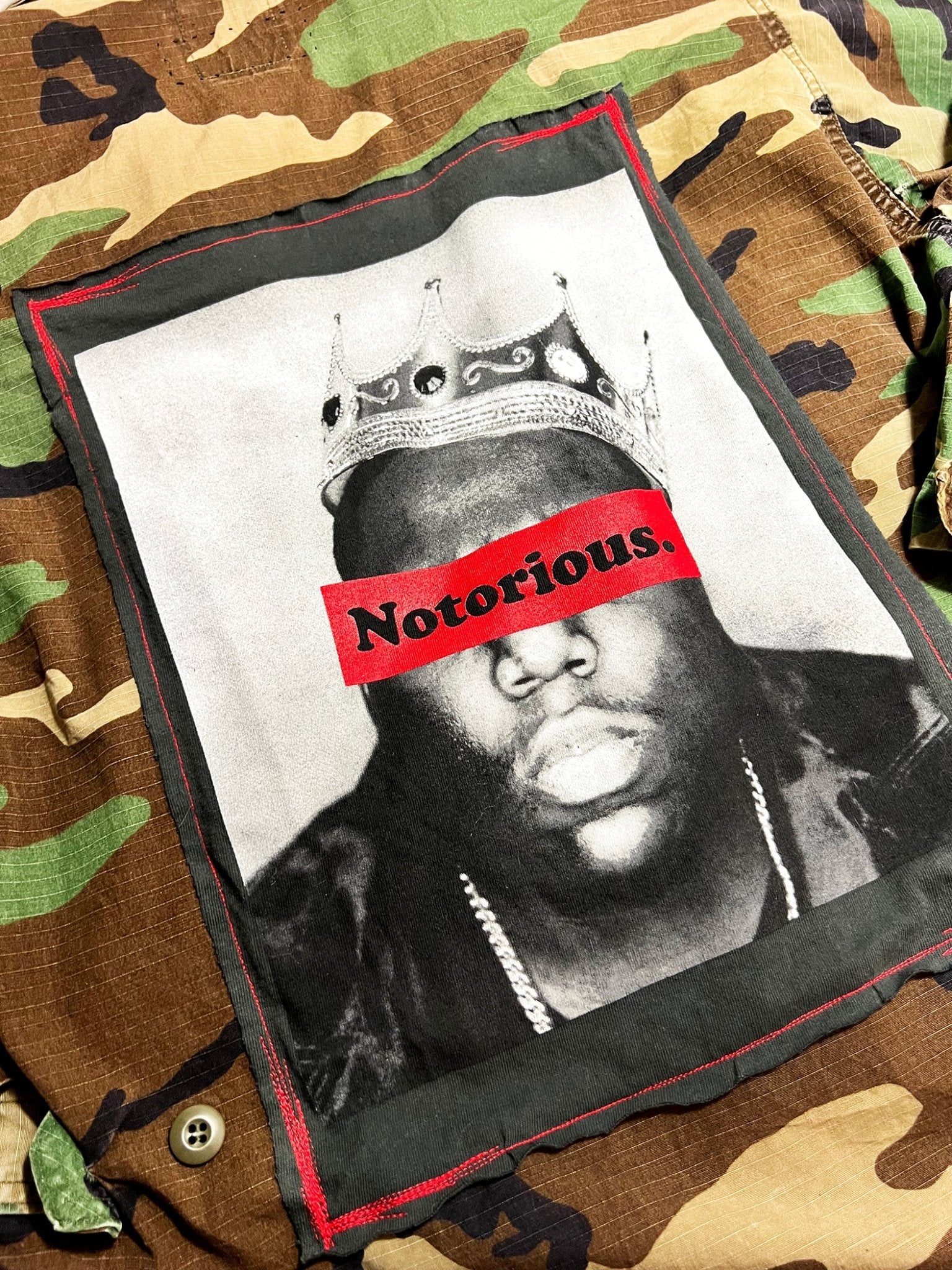 Notorious Patchwork Camo Jacket | Bad Reputation NYC