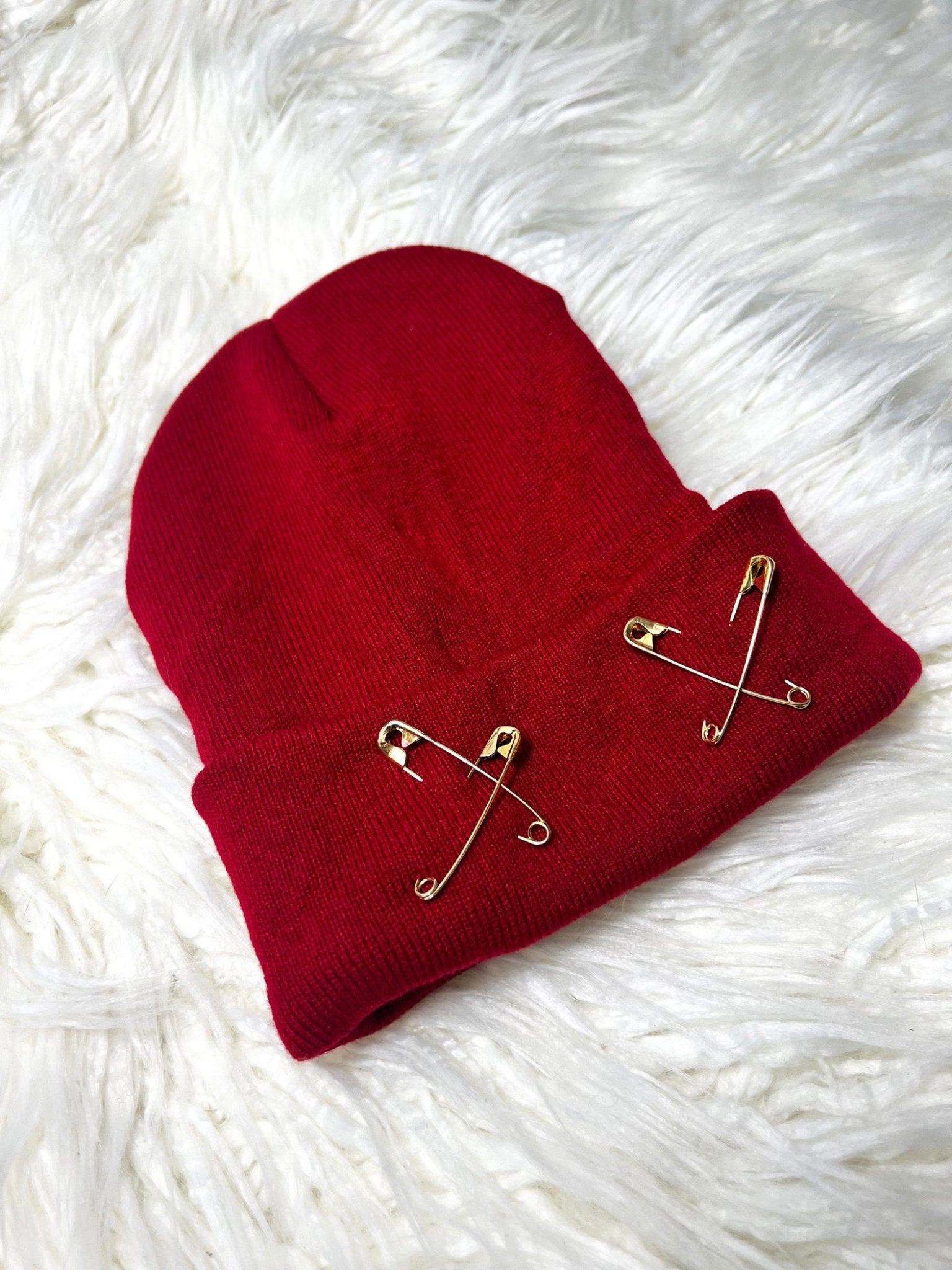 Bad Reputation Punk Burgundy Beanie | Bad Reputation NYC