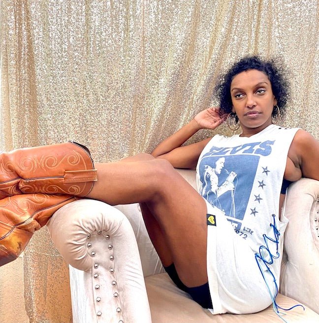 Elvis Oversized Muscle Tank | Bad Reputation NYC