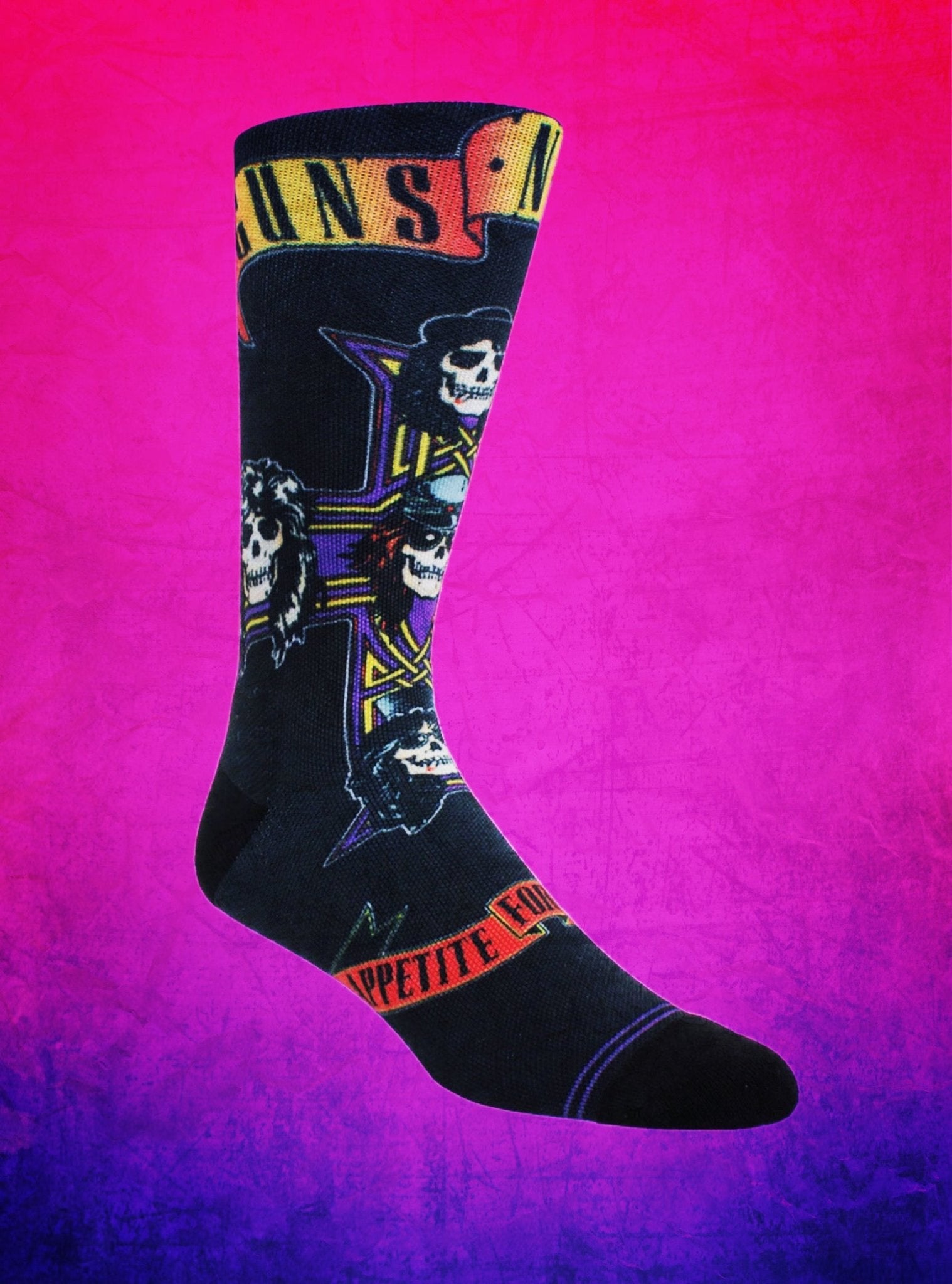 Gun N Roses Appetite For Destruction Socks | Bad Reputation NYC