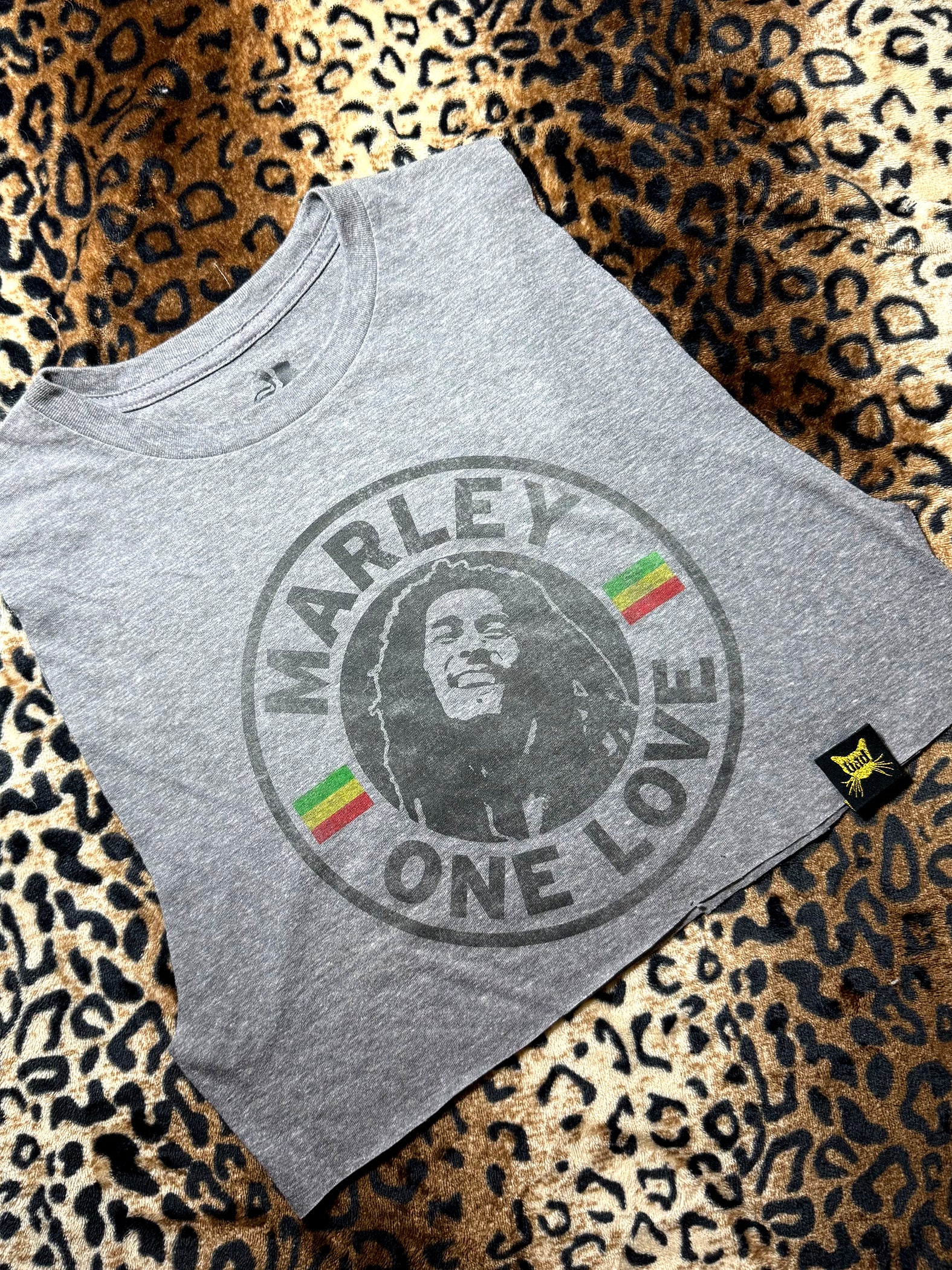 Bob Marley Crop Muscle Tank