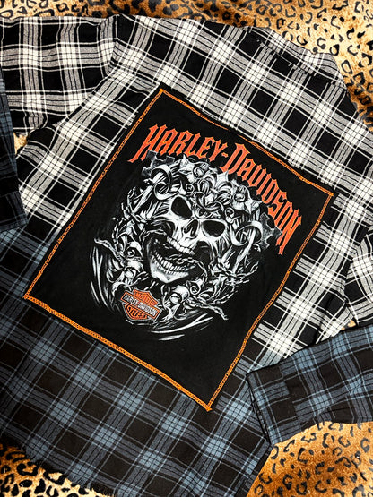 Harley Davidson Biker Flannel