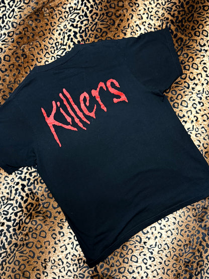 Iron Maiden Corset Laced T Shirt