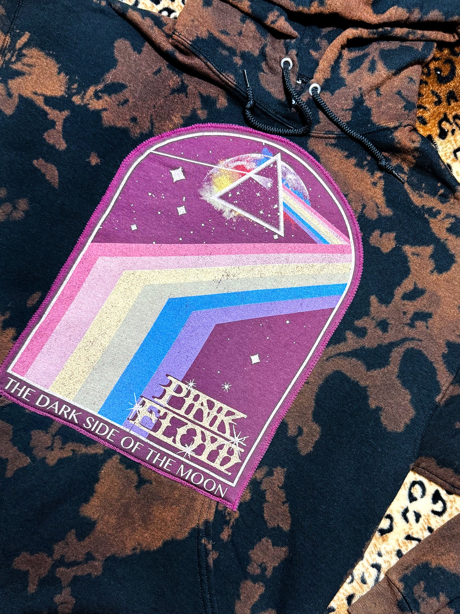Pink Floyd Bleach Dye Hoodie