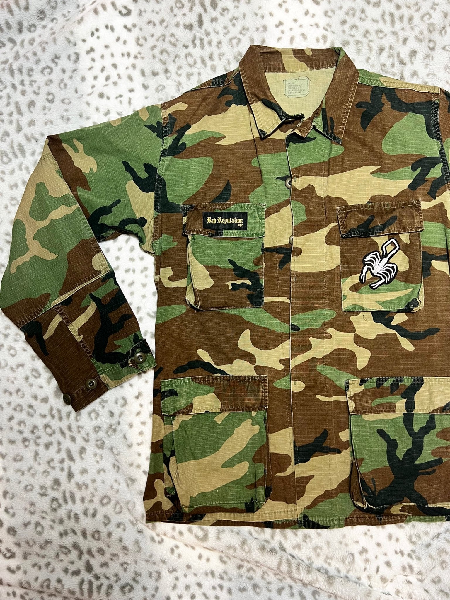 Dead Inside Camo Jacket | Bad Reputation NYC