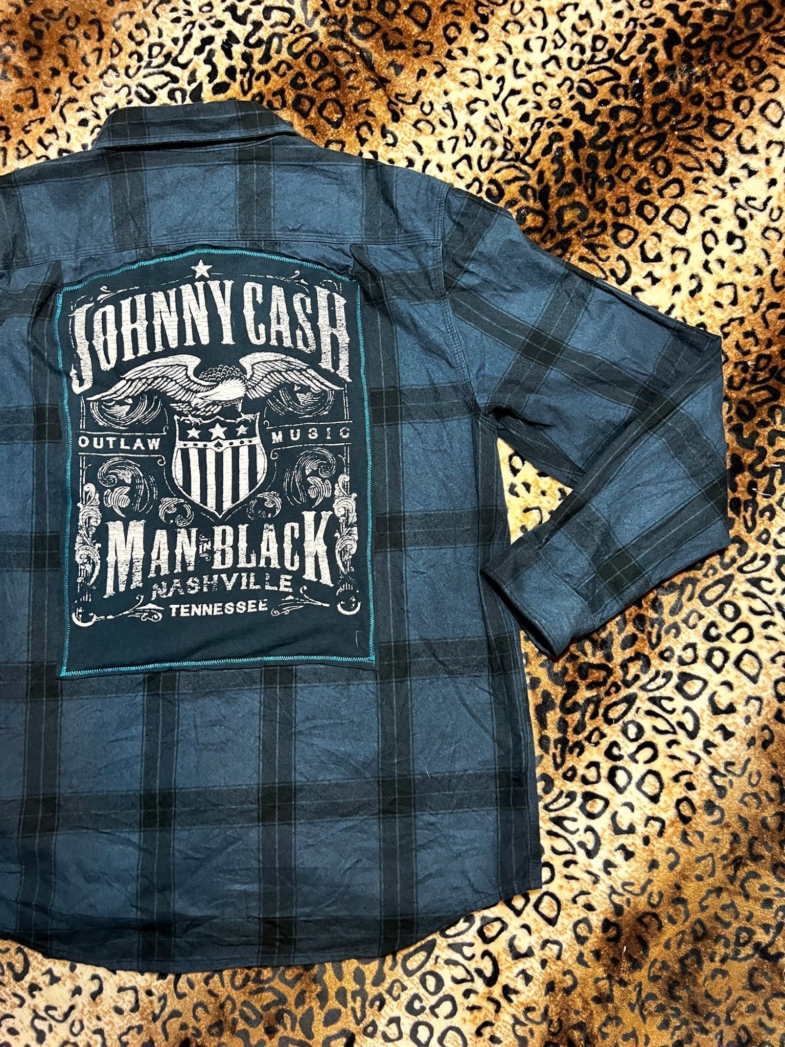 Johnny Cash Man In Black Flannel | Bad Reputation NYC