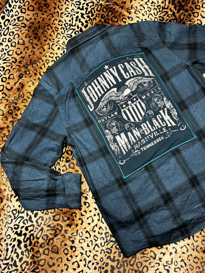 Johnny Cash Man In Black Flannel | Bad Reputation NYC