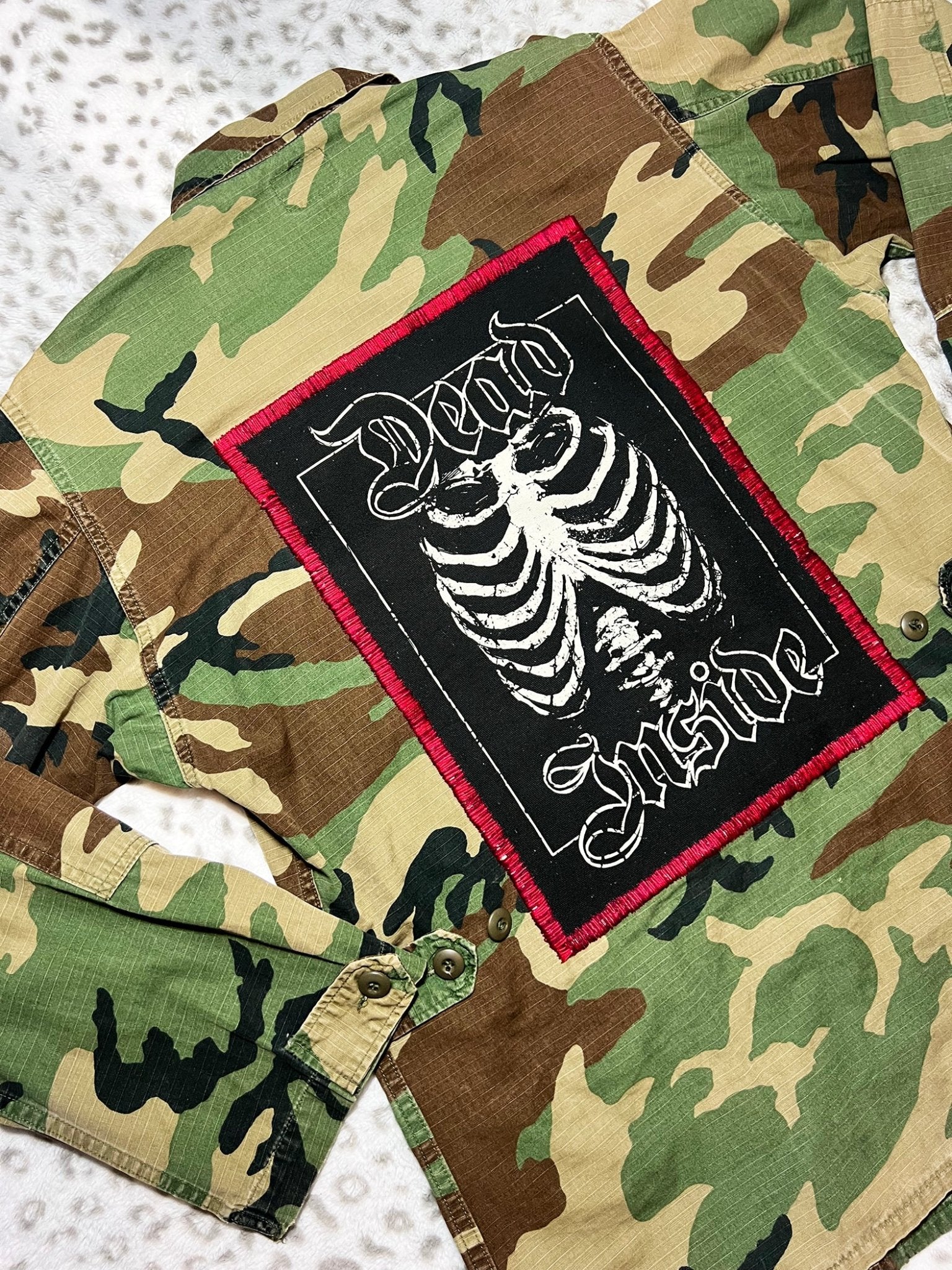 Dead Inside Camo Jacket | Bad Reputation NYC