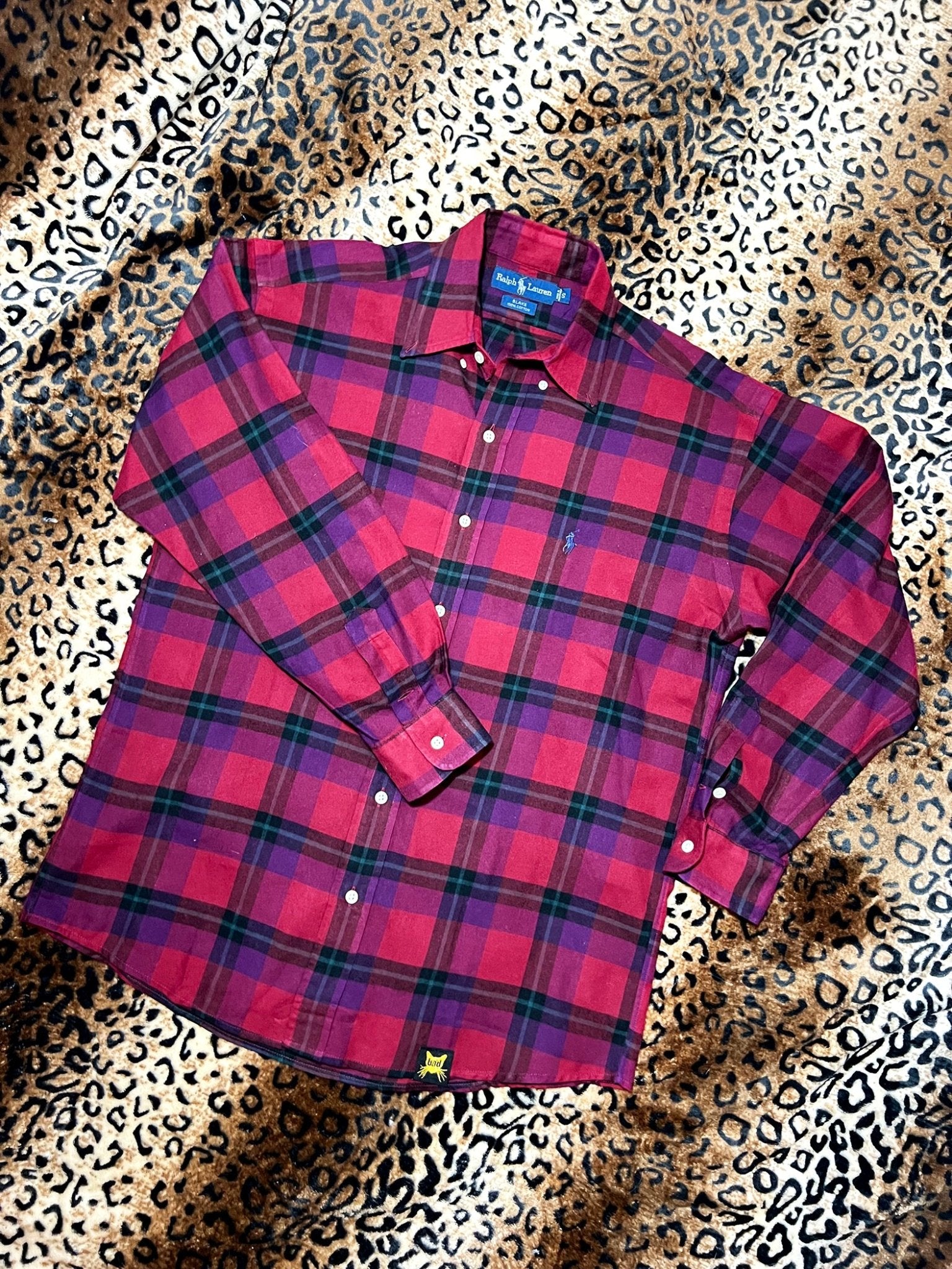 Smashing Pumpkins Burgundy Flannel | Bad Reputation NYC