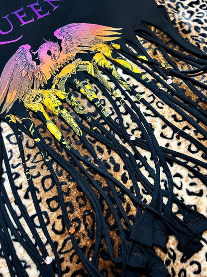 Queen Boho Fringe Crop Tank | Bad Reputation NYC