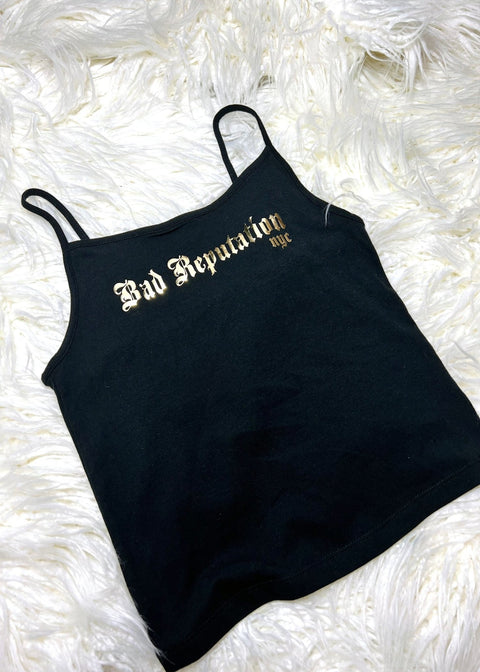 "Bad Reputation" Black Tank Top | Bad Reputation NYC