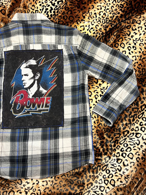 David Bowie Starman Flannel | Bad Reputation NYC