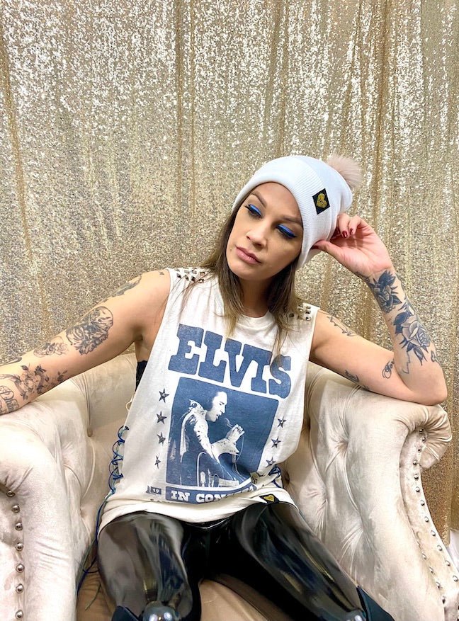 Elvis Oversized Muscle Tank | Bad Reputation NYC