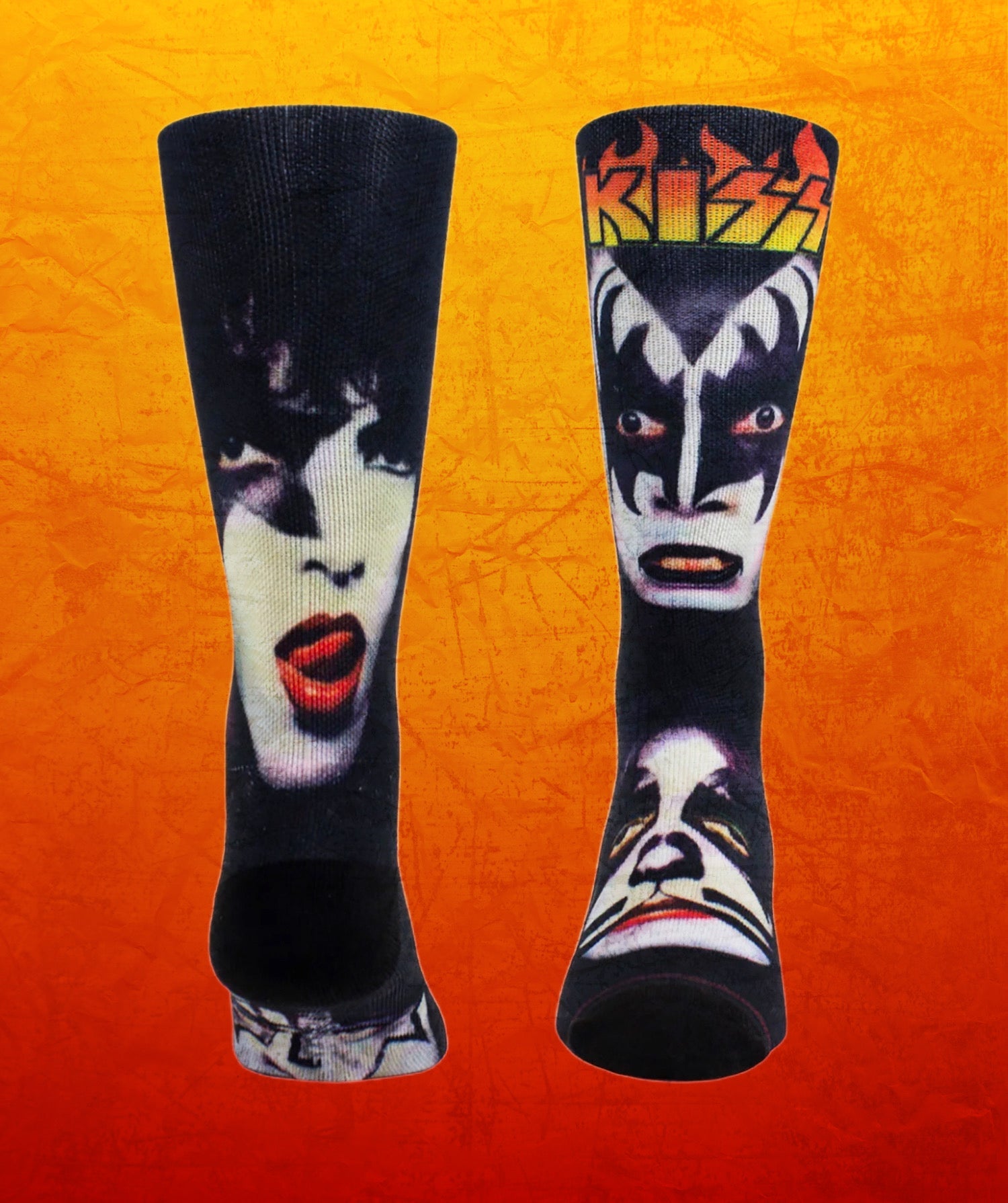 KISS Painted Faces Socks | Bad Reputation NYC